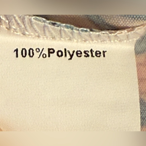 NWOT Women’s Boho Style Long Bell Sleeves Size Small Casual Blouse Orange - Picture 7 of 13